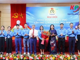 Công đoàn xã Kiều Phú tổ chức thành công Đại hội đại biểu lần thứ I, nhiệm kỳ 2025-2030