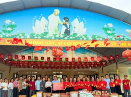 CHUYẾN ĐI THIỆN NGUYỆN ĐẦY Ý NGHĨA ĐẾN TRƯỜNG TH&THCS XUẤT TÁC – TỈNH THÁI NGUYÊN