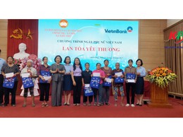 UB MTTQ xã Kiều Phú phối hợp với Ngân hàng VietinBank tổ chức Chương trình “Ngày Phụ nữ Việt Nam – Lan tỏa yêu thương”