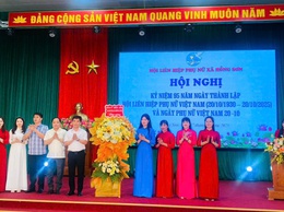 Phụ nữ xã Hồng Sơn phát huy truyền thống 95 năm lan tỏa tinh thần đoàn kết, sáng tạo trong thời kỳ mới