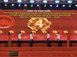 ĐẢNG ỦY XÃ BÌNH MINH TỔ CHỨC CHƯƠNG TRÌNH BIỂU DIỄN NGHỆ THUẬT BÌNH MINH VƯƠN MÌNH TOẢ SÁNG VÀ PHÁT ĐỘNG CUỘC THI TRỰC TUYẾN TÌM HIỂU NGHỊ QUYẾT ĐẠI HỘI ĐẢNG BỘ CÁC CẤP