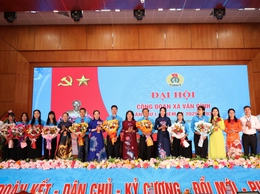 Đại hội Công đoàn xã Vân Đình lần thứ I, nhiệm kỳ 2025–2030: “Đoàn kết – Dân chủ – Kỷ cương – Đổi mới – Phát triển”
