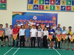 Sôi nổi giải cầu lông - Đại hội thể dục thể thao phường Phú Lương lần thứ I - năm 2025 