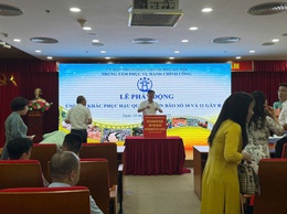 Trung tâm Phục vụ hành chính công Hà Nội tổ chức Lễ kỷ niệm Ngày Phụ nữ Việt Nam 20/10 và phát động quyên góp ủng hộ đồng bào vùng bị ảnh hưởng lũ
