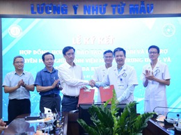 BVĐK Hà Đông ký kết hợp tác với Bệnh viện Nội tiết Trung ương