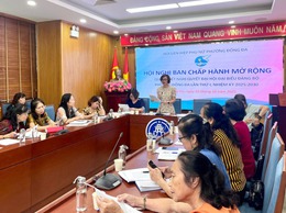 Hội LHPN phường Đống Đa tổ chức Hội nghị Ban thường vụ và Hội nghị Ban Chấp hành mở rộng