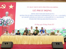 Phường Hà Đông phát động Phong trào “Toàn dân tham gia PCCC”