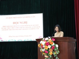 HỘI NGHỊ TRIỂN KHAI KẾ HOẠCH THỰC HIỆN CHIẾN DỊCH LÀM GIÀU, LÀM SẠCH CƠ SỞ DỮ LIỆU QUỐC GIA VỀ ĐẤT ĐAI TRÊN ĐỊA BÀN XÃ HỒNG VÂN