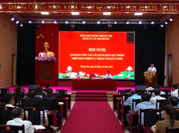 Đảng uỷ xã Thanh Oai giao ban công tác xây dựng Đảng quý III, triển khai nhiệm vụ quý IV năm 2025