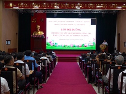 Bồi dưỡng công tác Đảng, vai trò cấp ủy cơ sở trong bảo vệ nền tảng tư tưởng của Đảng