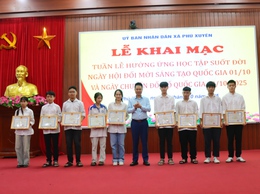 Xã Phú Xuyên: Khai mạc Tuần lễ hưởng ứng học tập suốt đời năm 2025