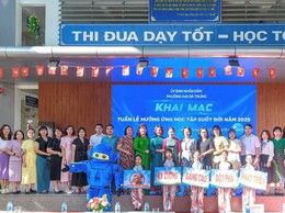 Phường Hai Bà Trưng tổ chức khai mạc “tuần lễ hưởng ứng học tập suốt đời năm 2025”.