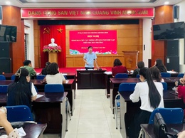 Khương Đình: Giao ban với chủ nhóm trẻ, lớp mẫu giáo độc lập trên địa bàn phường Khương Đình