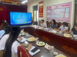 Thường trực Hội đồng nhân dân phường Nghĩa Đô khảo sát công tác tuyển sinh năm học 2025-2026