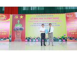 UBND xã Suối Hai đã tổ chức Lễ khai mạc “Tuần lễ hưởng ứng học tập suốt đời” năm 2025 với chủ đề “Học để phát triển bản thân, làm chủ tri thức và công nghệ, góp phần xây dựng đất nước hùng cường, thịnh vượng”