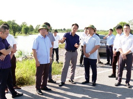 XÃ ỨNG HÒA CHỈ ĐẠO ĐẨY NHANH TIẾN ĐỘ, BẢO ĐẢM CHẤT LƯỢNG CÁC DỰ ÁN GIAO THÔNG TRỌNG ĐIỂM.