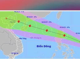 Bão số 11 có khả năng vào miền Bắc