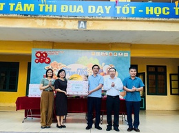 Xã Thanh Trì: Đem Trung thu yêu thương đến với học sinh Trường Dạy trẻ Khuyết tật
