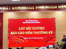 LỚP BỒI DƯỠNG BÁO CÁO VIÊN THƯỜNG KỲ THÁNG 10/2025