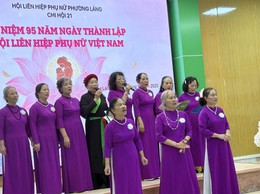 CÁC CHI HỘI PHỤ NỮ PHƯỜNG LÁNG NÔ NỨC TỔ CHỨC HOẠT ĐỘNG KỶ NIỆM 95 NĂM NGÀY THÀNH LẬP HỘI LIÊN HIỆP PHỤ NỮ VIỆT NAM (20/10/1930 – 20/10/2025)