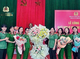 NỮ CHIẾN SĨ CÔNG AN XÃ BÌNH MINH: VÌ NHÂN DÂN PHỤC VỤ