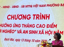 Phường Bạch Mai: hiệu quả từ công tác chăm lo an sinh xã hội, ngươi hoàn cảnh khó khăn