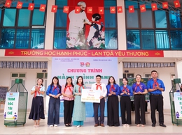 Đoàn phường Chương Mỹ tổ chức Ngày hội “Hành trình xanh – Gửi gắm yêu thương” năm 2025