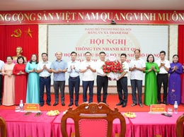 Đảng ủy xã Thanh Oai thông tin nhanh kết quả Đại hội đại biểu Đảng bộ Thành phố Hà Nội khóa XVIII, nhiệm kỳ 2025-2030