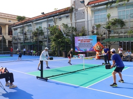 Xã Phú Xuyên tổ chức giải đấu Pickleball lần thứ nhất