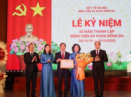 Bệnh viện đa khoa Đống Đa kỷ niệm 55 năm thành lập