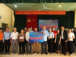 Hội Doanh nghiệp xã Suối Hai hướng về bà con vùng lũ tỉnh Thái Nguyên