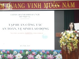 Xã Thường Tín tập huấn công tác an toàn lao động, vệ sinh lao động năm 2025;