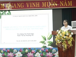 Xã Thường Tín tăng cường công tác an  toàn vệ sinh thực phẩm tại các cơ sở giáo dục.