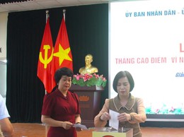 Quỹ Vì người nghèo phường Giảng Võ đạt hơn 1,3 tỷ đồng