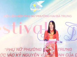 Festival áo dài “Phụ nữ phường Hai Bà Trưng vững bước vào kỷ nguyên vươn mình của dân tộc”