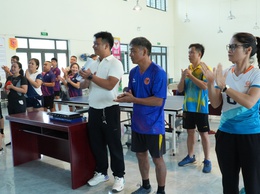 Trên 50 VĐV tham dự giải Bóng bàn trong khuôn khổ Đại hội TDTT xã Phượng Dực lần thứ I năm 2025