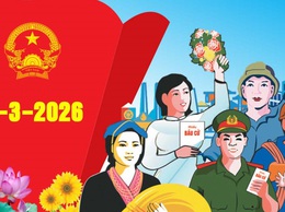 Tuyên truyền cuộc bầu cử đại biểu Quốc hội khóa XVI
và bầu cử đại biểu Hội đồng nhân dân các cấp nhiệm kỳ 2026 - 2031