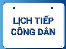 Lịch tiếp dân định kỳ của đồng chí Bí thư Đảng ủy, ngày 20/10/2025 và ngày 27/10/2025