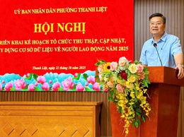 Phường Thanh Liệt: Nâng cao năng lực quản lý lao động thông qua chuyển đổi số