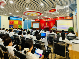 TRƯỜNG MẦM NON TÂN MAI TỔ CHỨC BỒI DƯỠNG CÔNG NGHỆ THÔNG TIN CHO CÁN BỘ, GIÁO VIÊN, NHÂN VIÊN