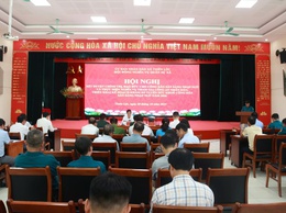 Hội đồng nghĩa vụ quân sự xã Thiên Lộc tổ chức Hội nghị xét duyệt chính trị, đạo đức cho công dân sẵn sàng nhập ngũ và thực hiện nghĩa vụ tham gia công an nhân dân năm 2026