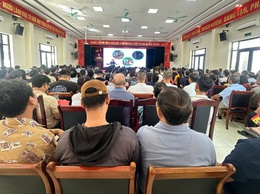 Đội Chữa cháy và cứu nạn, cứu hộ khu vực số 3 tuyên truyền, phổ biến pháp luật và kiến thức phòng cháy, chữa cháy và cứu nạn, cứu hộ trên địa bàn xã Thiên Lộc.