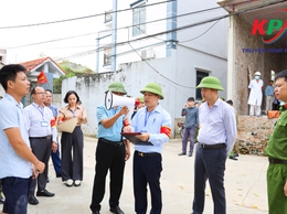 UBND xã Kiều Phú kiên quyết xử lý triệt để các trường hợp vi phạm Luật đất đai
