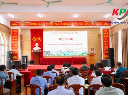 Xã Kiều Phú tổ chức hội nghị Hội đồng nghĩa vụ Quân sự mở rộng, báo cáo tiến độ công tác tuyển chọn và gọi công dân nhập ngũ năm 2026