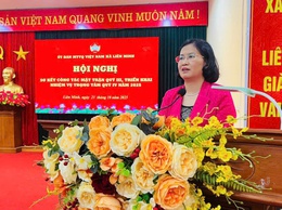 Sơ kết công tác mặt trận quý III; Triển khai phương hướng, nhiệm vụ quý IV/2025