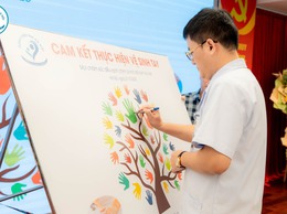Bệnh viện Nhi Hà Nội phát động phong trào vệ sinh tay năm 2025