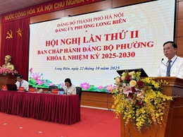 Hội nghị lần thứ Hai – Ban Chấp hành Đảng bộ phường Long Biên khóa I, nhiệm kỳ 2025-2030