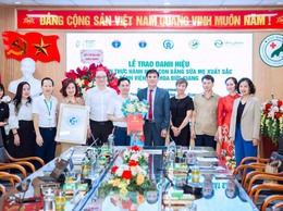 BVĐK Đức Giang nhận danh hiệu 