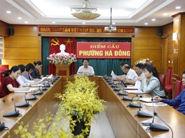 HĐND phường Hà Đông giao ban công tác quý III/2025
