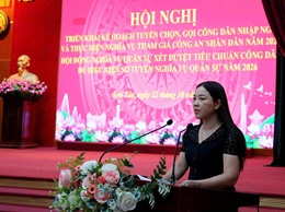 Sơn Tây: 1.303 nam công dân được gọi tham gia khám sơ tuyển sức khỏe nghĩa vụ quân sự năm 2026